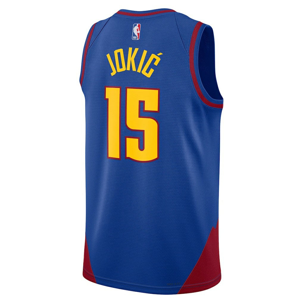 Nikola Jokic Denver Nuggets Jordan Brand Unisex Swingman Jersey Statement Editi- Blue - NBA