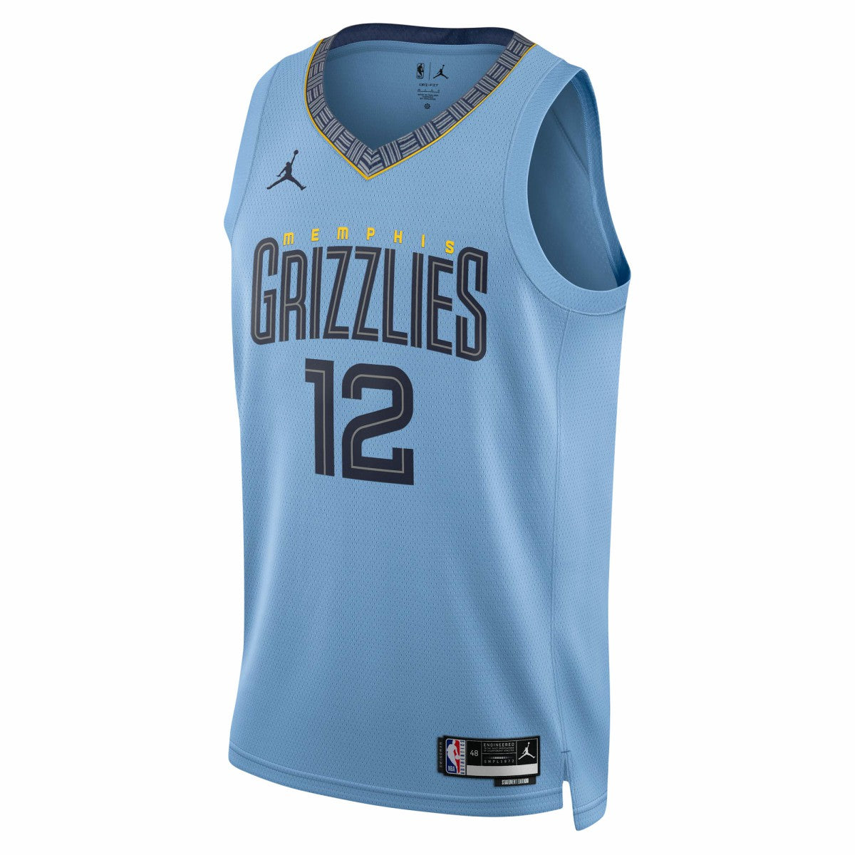 Ja Morant Memphis Grizzlies Jordan Brand Unisex Swingman Jersey Statement Edition Light Blue - NBA