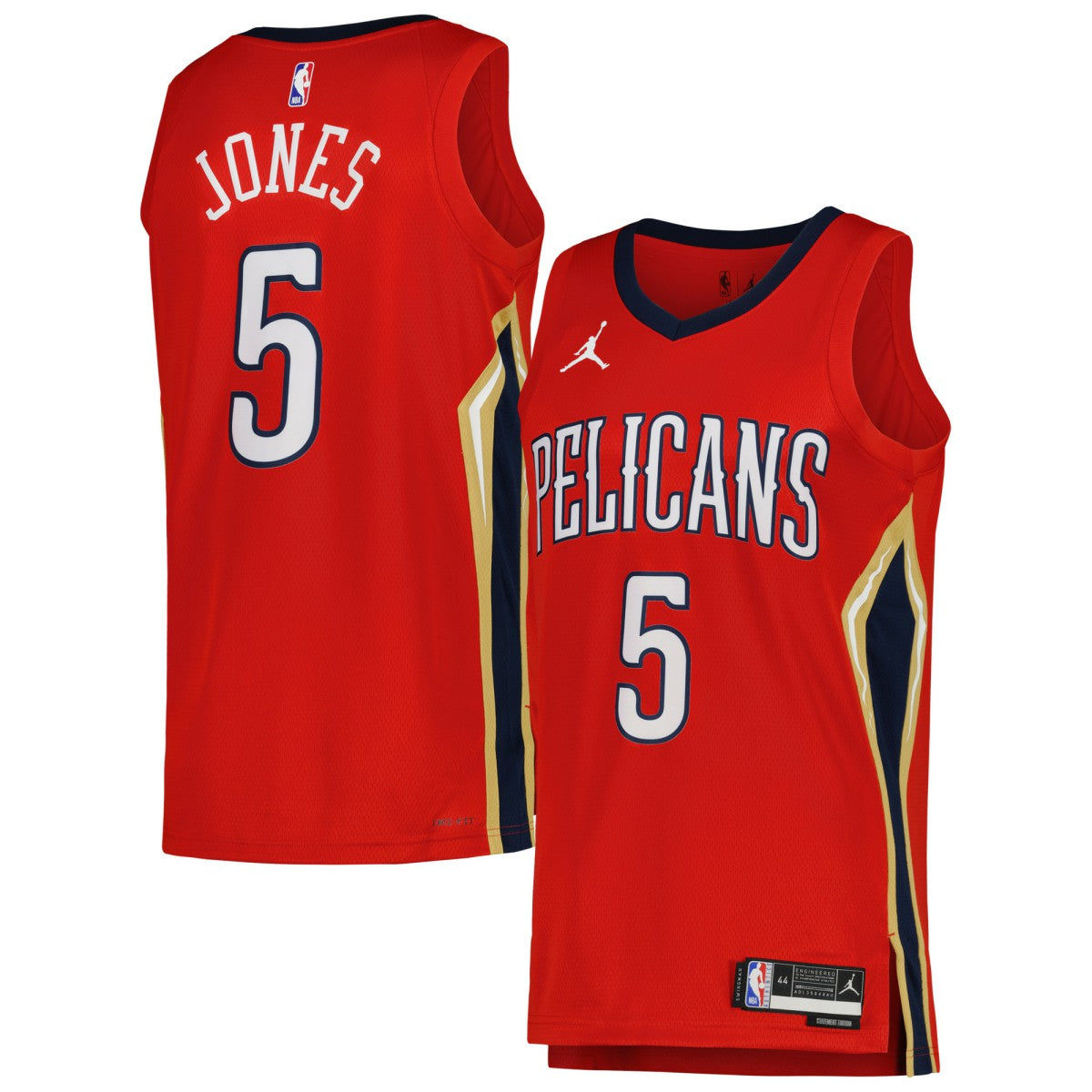 Herbert Jones New Orleans Pelicans Jordan Brand Unisex Swingman Jersey Statement Edition Red - NBA