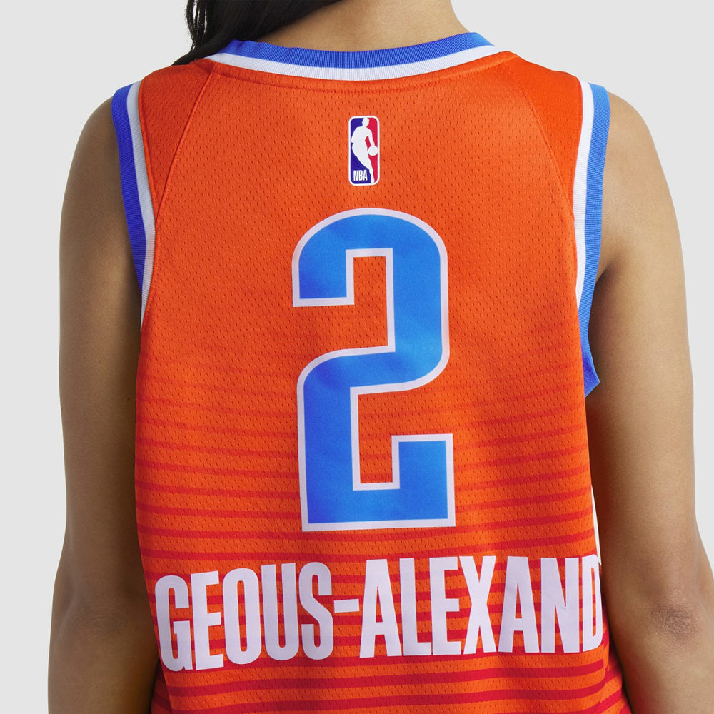 Shai Gilgeous-Alexander Oklahoma City Thunder Jordan Brand Unisex Swingman Jersey Statement Edition Orange - NBA