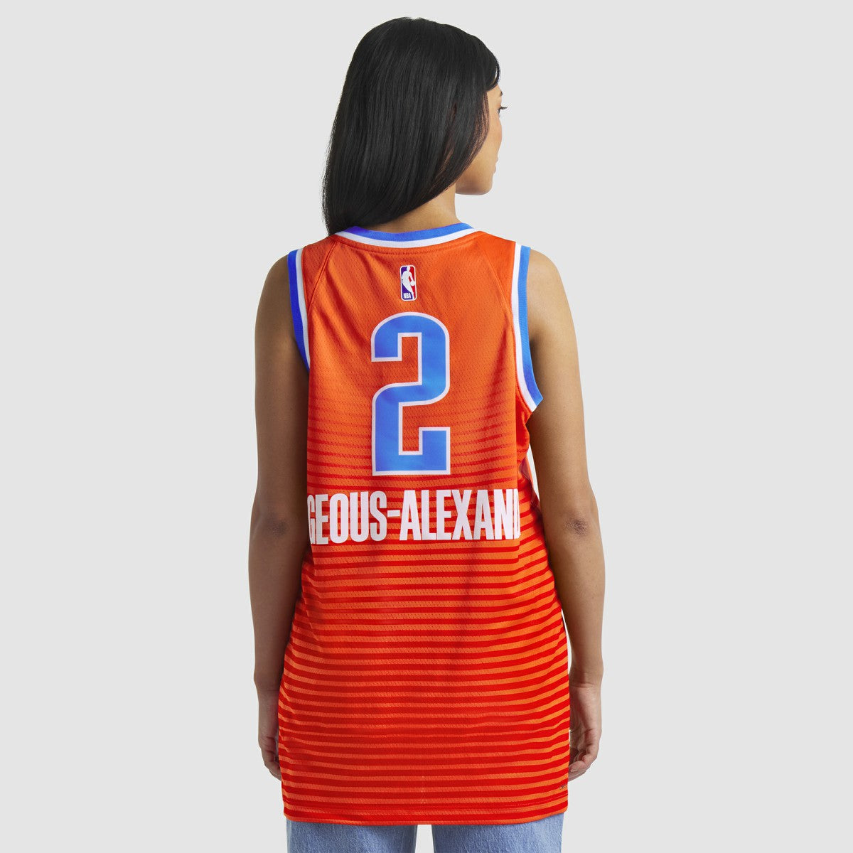 Shai Gilgeous-Alexander Oklahoma City Thunder Jordan Brand Unisex Swingman Jersey Statement Edition Orange - NBA