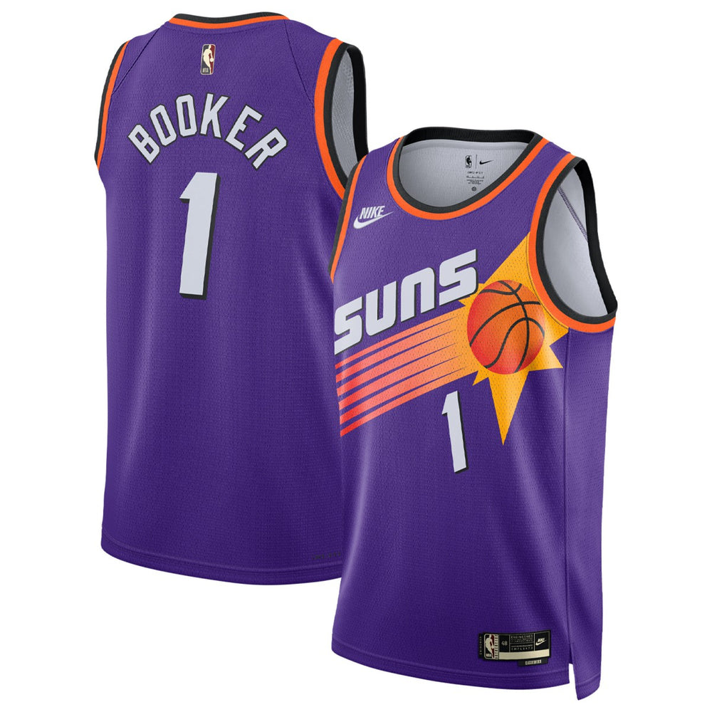 Devin Booker Phoenix Suns Swingman Jersey Classic Edition Purple - NBA