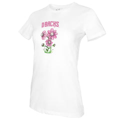 Arizona Diamondbacks Tiny Turnip Women's Blooming Baseballs T-Shirt - MLB