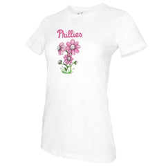 Philadelphia Phillies Tiny Turnip Women's Blooming Baseballs T-Shirt - MLB