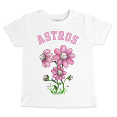 Houston Astros Tiny Turnip Youth Blooming Baseballs T-Shirt - MLB