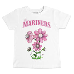 Seattle Mariners Tiny Turnip Youth Blooming Baseballs T-Shirt - MLB