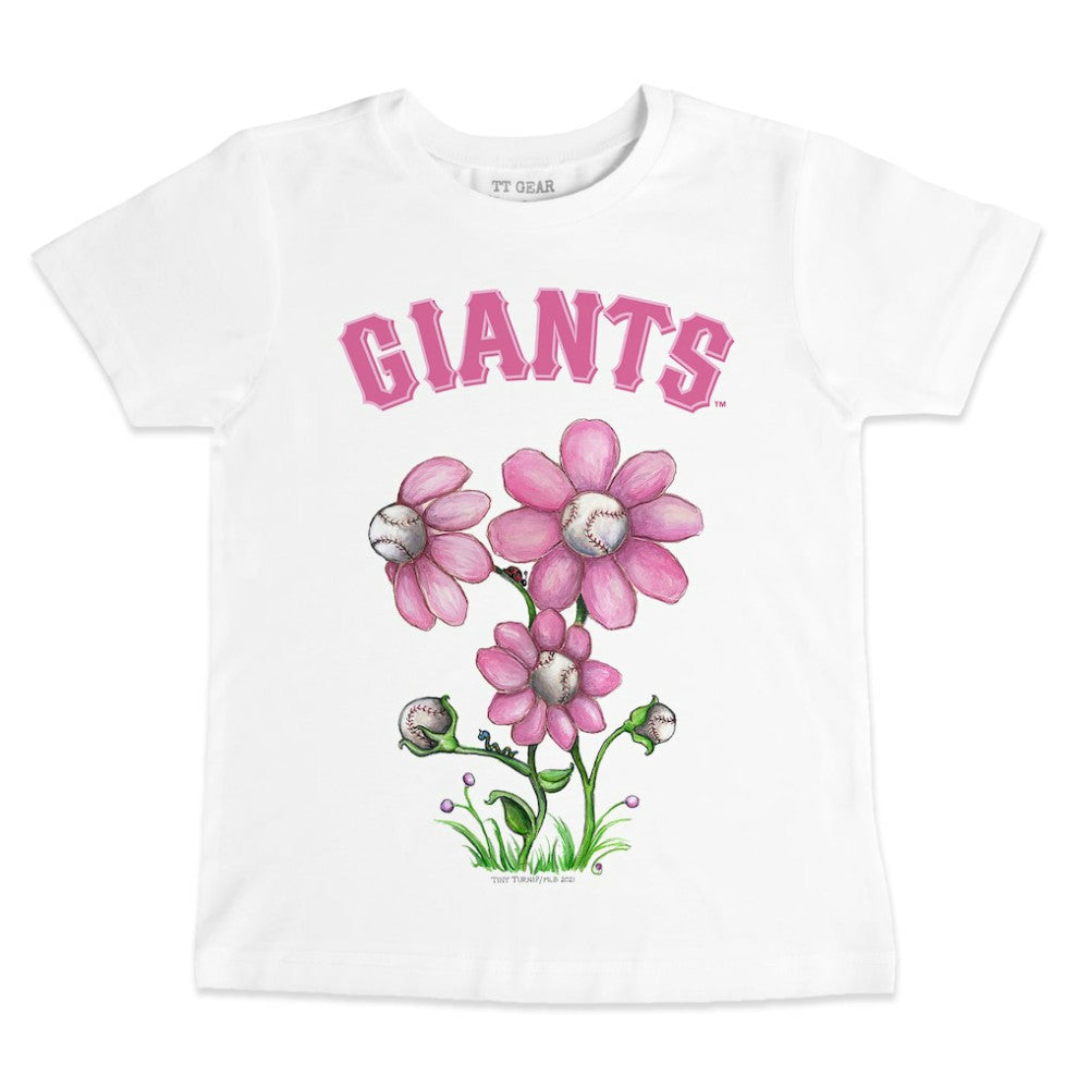 San Francisco Giants Tiny Turnip Youth Blooming Baseballs T-Shirt - MLB