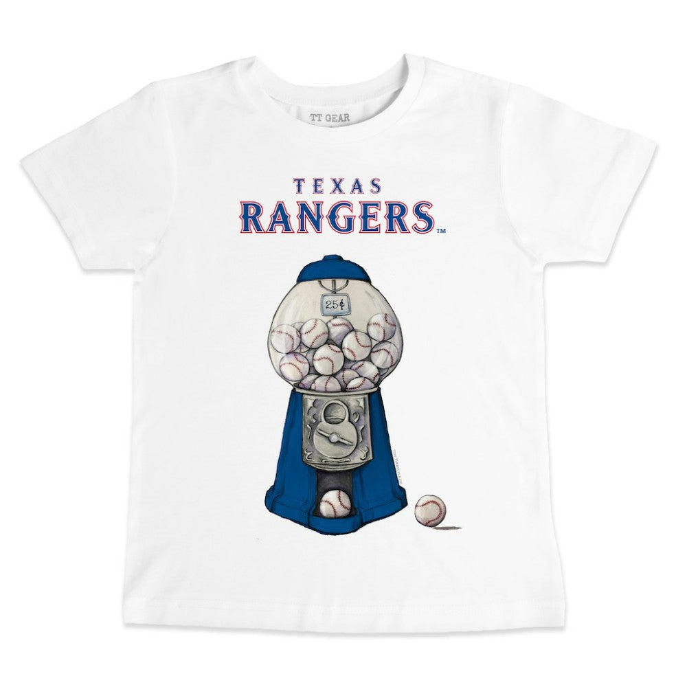 Texas Rangers Tiny Turnip Youth Gumball Machine T-Shirt - MLB