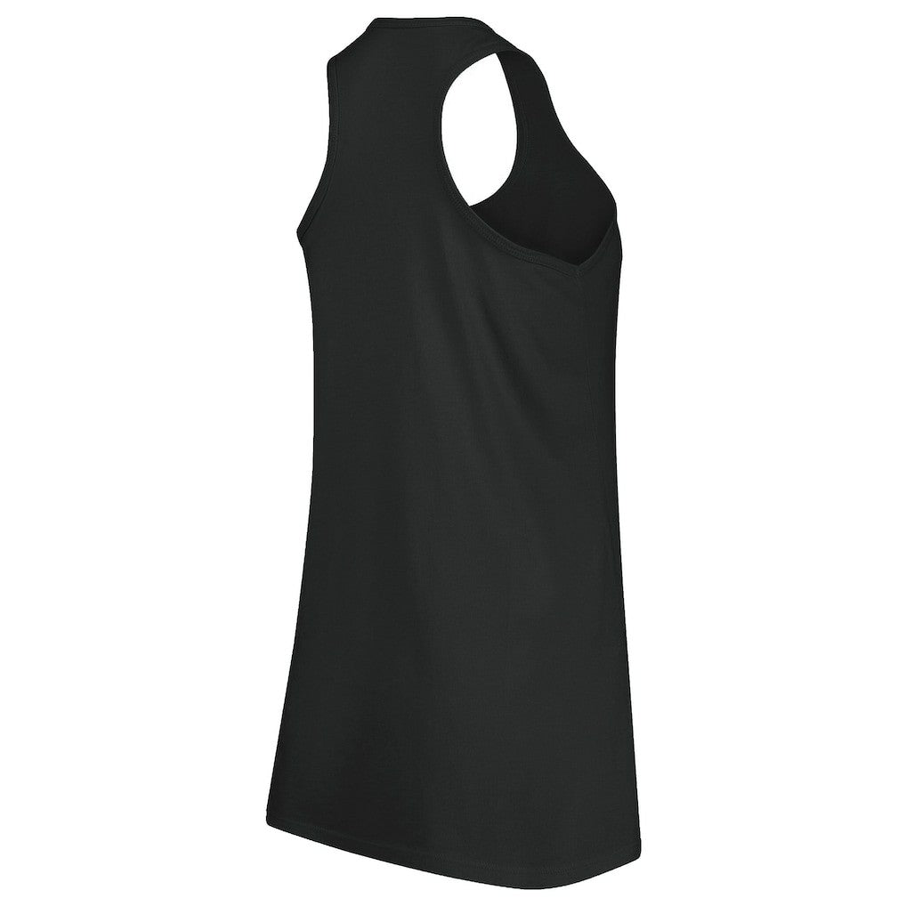 Washington Commanders Majestic Threads Women's Bling Scoop Neck Racerback Tank Top Black | NFL