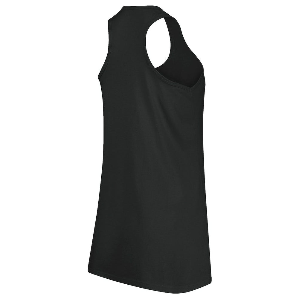 Washington Commanders Majestic Threads Women's Bling Scoop Neck Racerback Tank Top Black | NFL