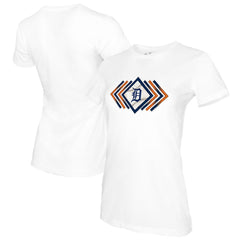 Detroit Tigers Tiny Turnip Women's Prism Arrows T-Shirt - MLB