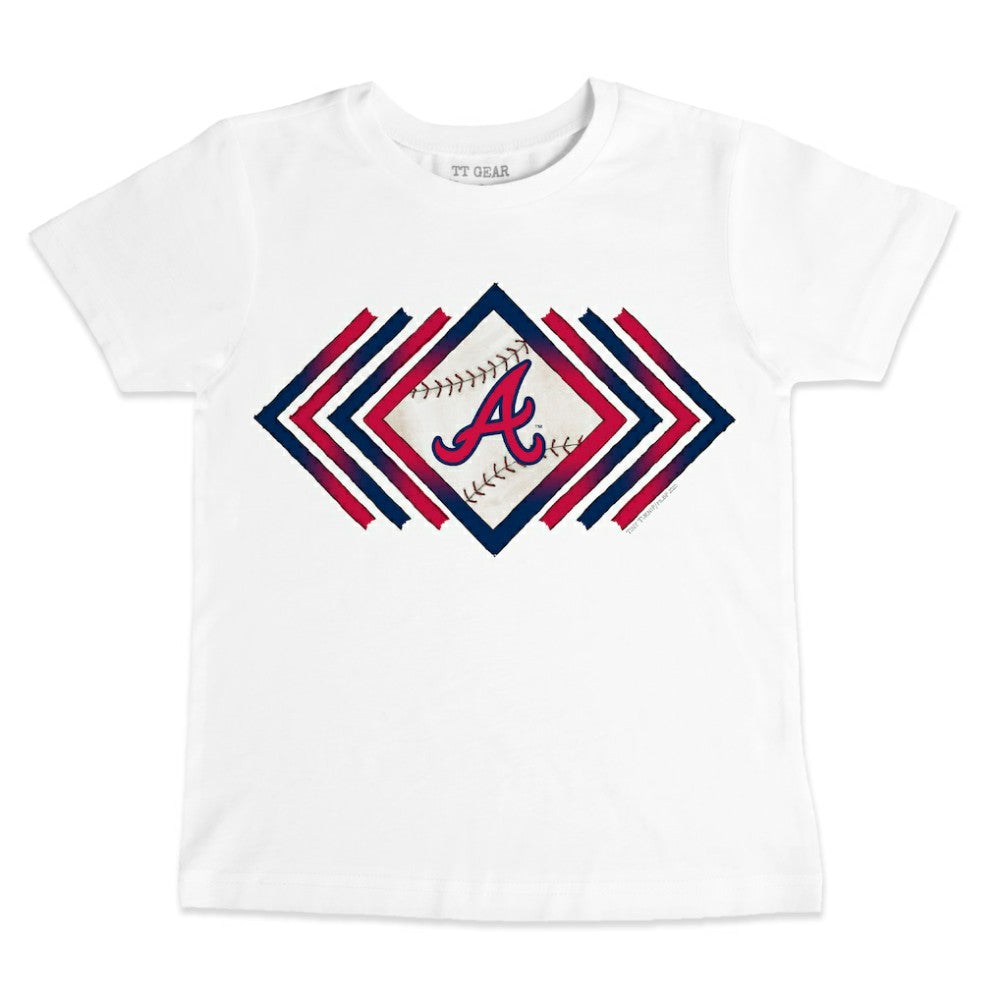 Atlanta Braves Tiny Turnip Youth Prism Arrows T-Shirt - MLB