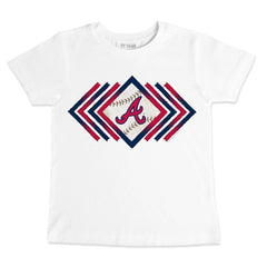 Atlanta Braves Tiny Turnip Youth Prism Arrows T-Shirt - MLB