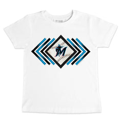 Miami Marlins Tiny Turnip Youth Prism Arrows T-Shirt - MLB