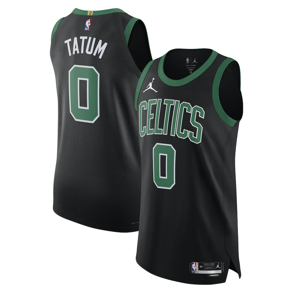 Jayson Tatum Boston Celtics Jordan Brand Authentic Player Jersey Statement Edition Black - NBA