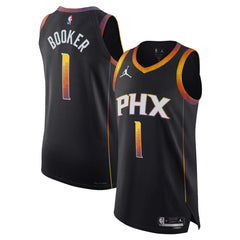 Devin Booker Phoenix Suns Jordan Brand Authentic Player Jersey Statement Edition Black - NBA
