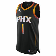 Devin Booker Phoenix Suns Jordan Brand Authentic Player Jersey Statement Edition Black - NBA
