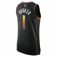 Devin Booker Phoenix Suns Jordan Brand Authentic Player Jersey Statement Edition Black - NBA