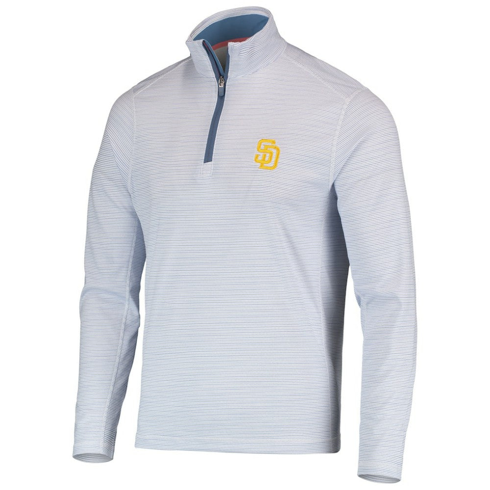 San Diego Padres Vineyard Vines Sankaty Quarter-Zip Sweatshirt - MLB