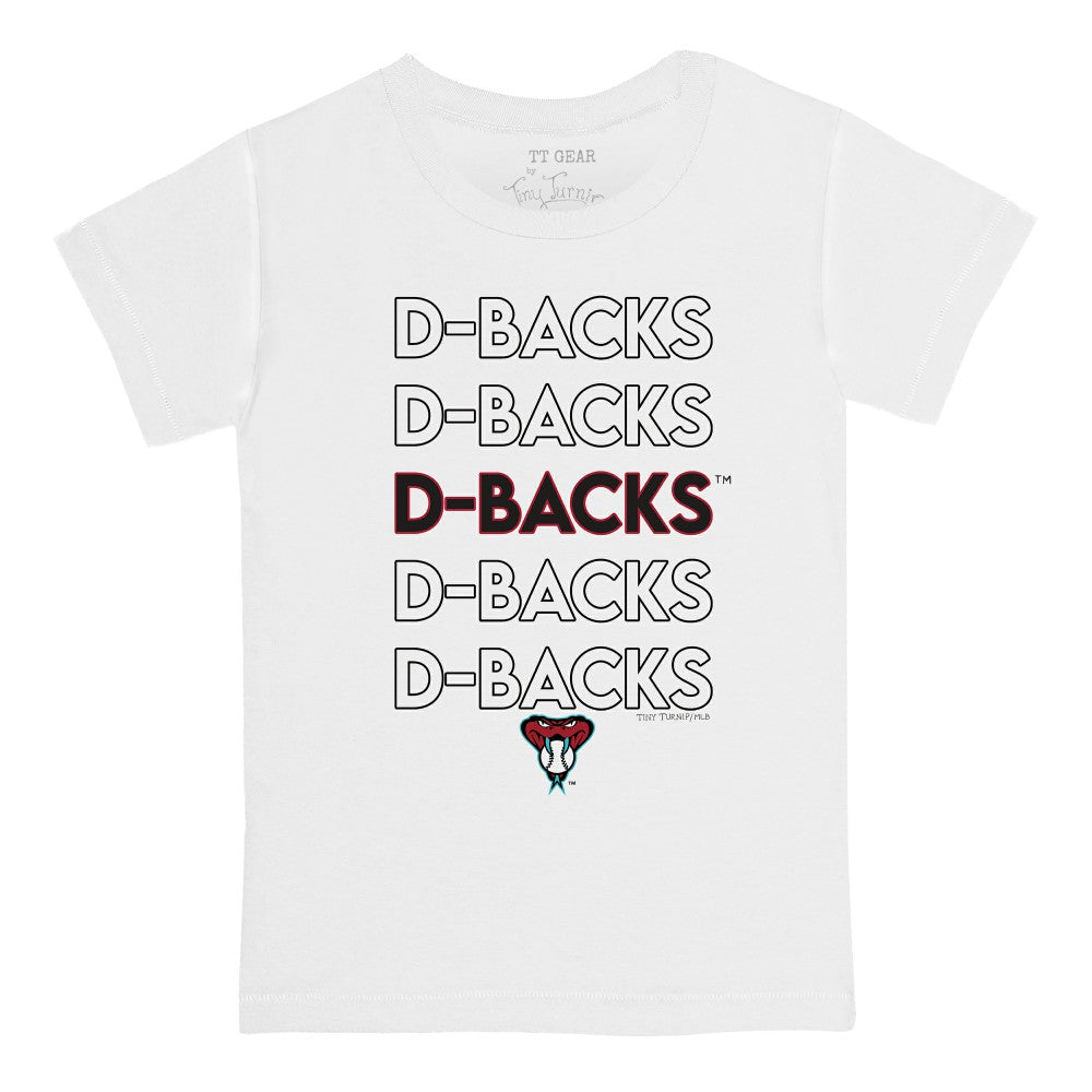 Arizona Diamondbacks Tiny Turnip Youth Stacked T-Shirt - MLB