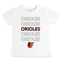Baltimore Orioles Tiny Turnip Youth Stacked T-Shirt - MLB