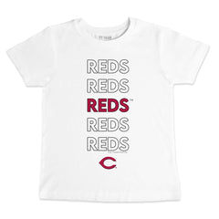 Cincinnati Reds Tiny Turnip Youth Stacked T-Shirt - MLB
