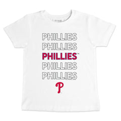 Philadelphia Phillies Tiny Turnip Youth Stacked T-Shirt - MLB