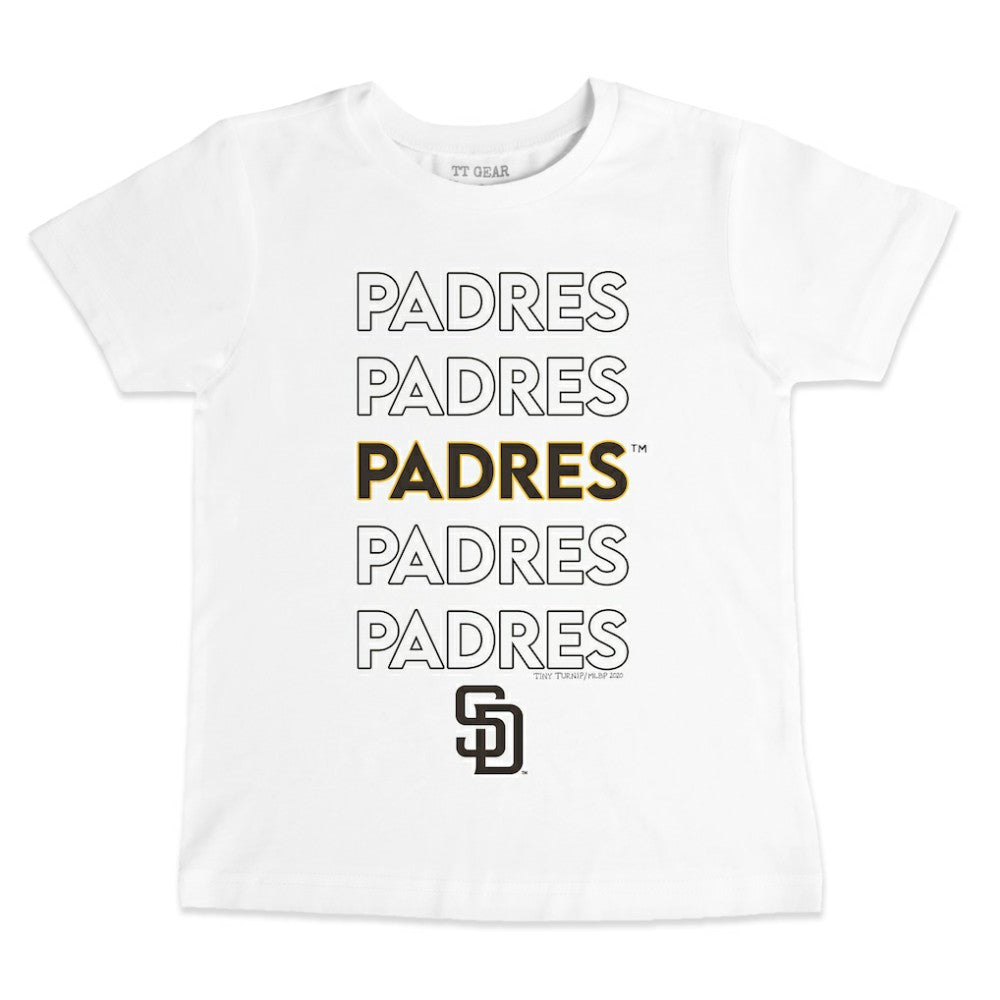 San Diego Padres Tiny Turnip Youth Stacked T-Shirt - MLB