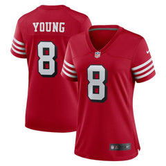 Steve Young San Francisco 49ers Women's Alternate Game Jersey Scarlet | Nike for Sale