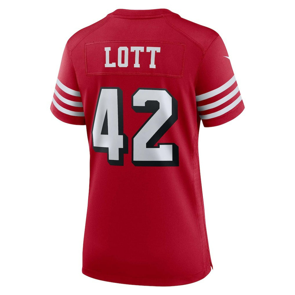 Ronnie Lott San Francisco 49ers Women's Alternate Game Jersey Scarlet | Nike for Sale