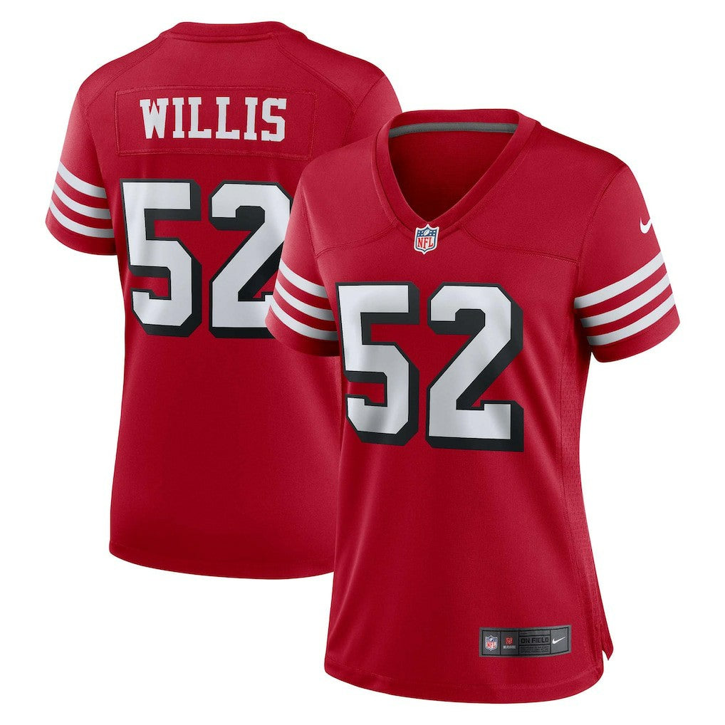Patrick Willis San Francisco 49ers Women's Alternate Game Jersey Scarlet | Nike for Sale