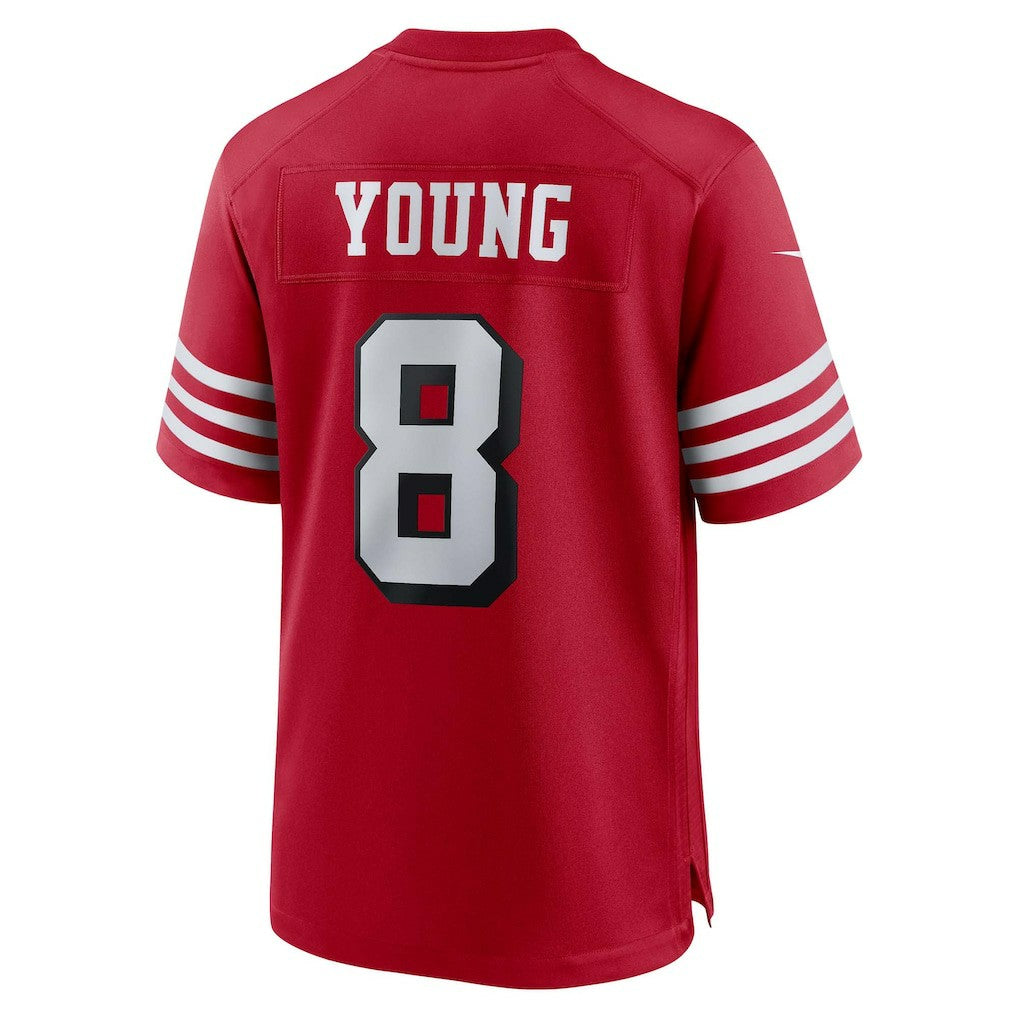 Steve Young San Francisco 49ers Retired Player Alternate Game Jersey Scarlet | Nike for Sale