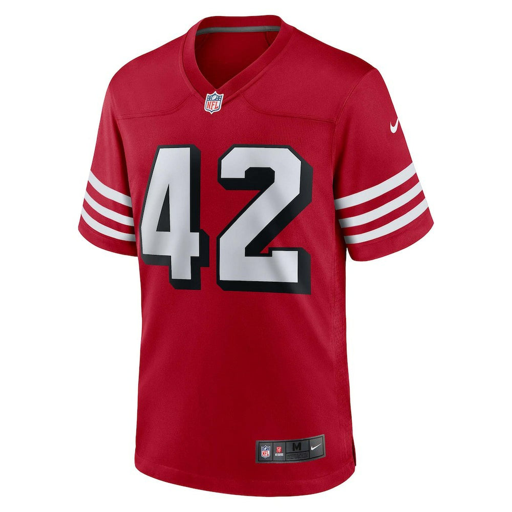 Ronnie Lott San Francisco 49ers Retired Player Alternate Game Jersey Scarlet | Nike for Sale