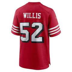 Patrick Willis San Francisco 49ers Retired Player Alternate Game Jersey Scarlet | Nike for Sale
