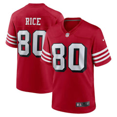 Jerry Rice San Francisco 49ers Retired Player Alternate Game Jersey Scarlet | Nike for Sale