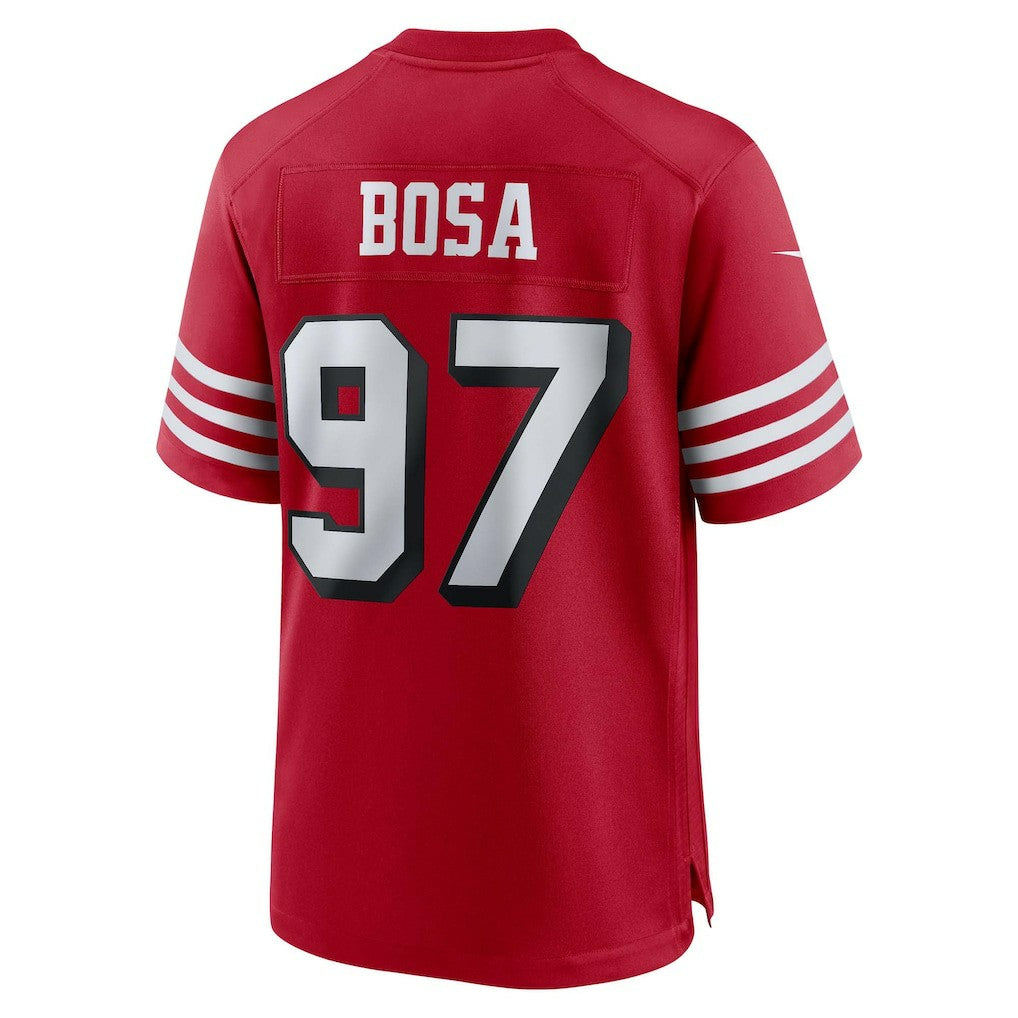Nick Bosa San Francisco 49ers Alternate Game Jersey Scarlet | Nike for Sale