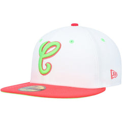 Chicago White Sox New Era Cooperstown Collection Comiskey Park 75th Anniversary Strawberry Lolli 59FIFTY Fitted Hat - MLB