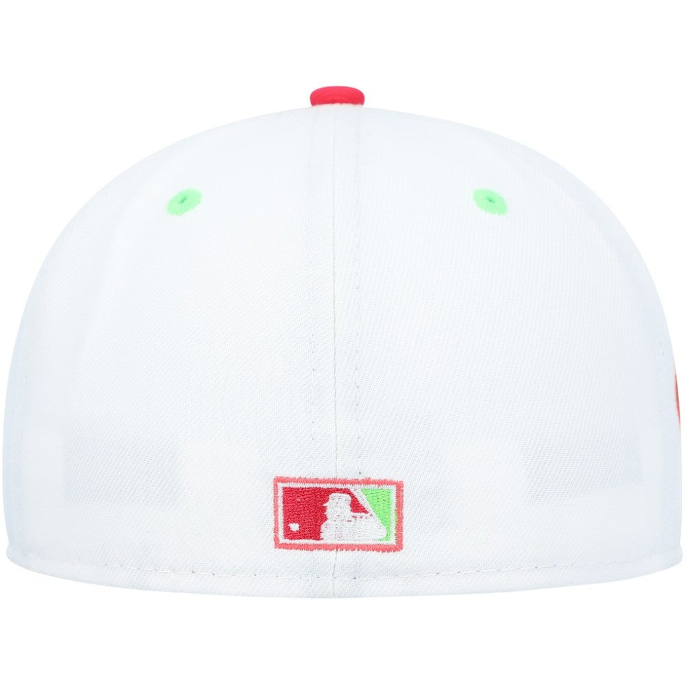 Chicago White Sox New Era Cooperstown Collection Comiskey Park 75th Anniversary Strawberry Lolli 59FIFTY Fitted Hat - MLB