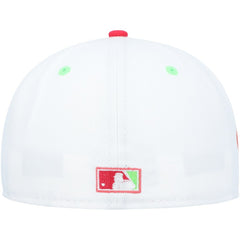 Chicago White Sox New Era Cooperstown Collection Comiskey Park 75th Anniversary Strawberry Lolli 59FIFTY Fitted Hat - MLB