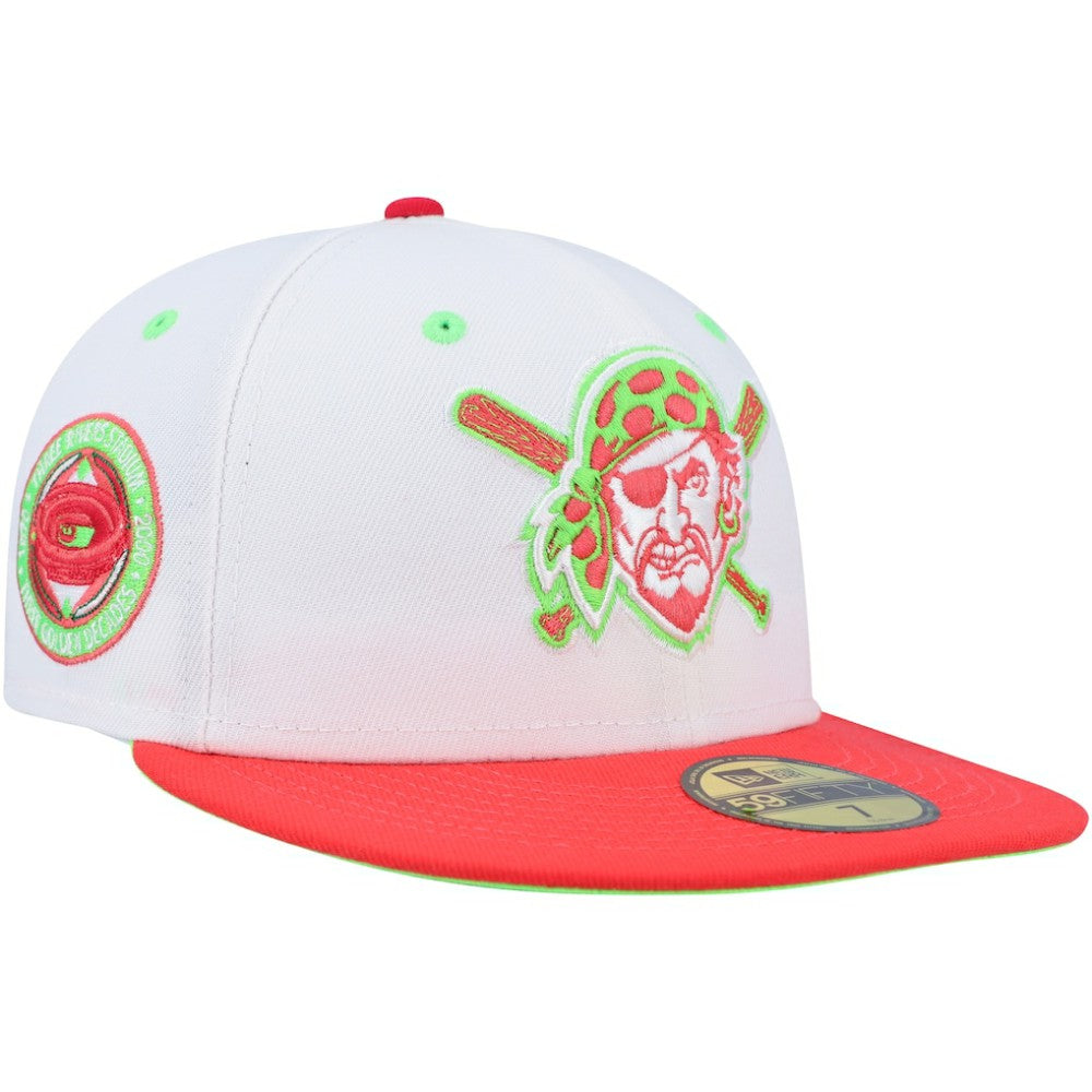 Pittsburgh Pirates New Era Three Rivers Stadium 30th Anniversary Strawberry Lolli 59FIFTY Fitted Hat - MLB