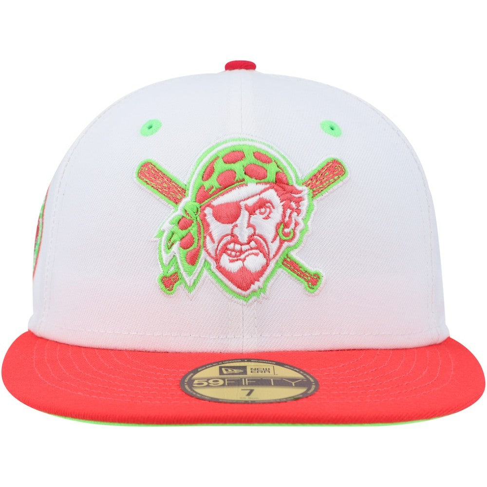 Pittsburgh Pirates New Era Three Rivers Stadium 30th Anniversary Strawberry Lolli 59FIFTY Fitted Hat - MLB