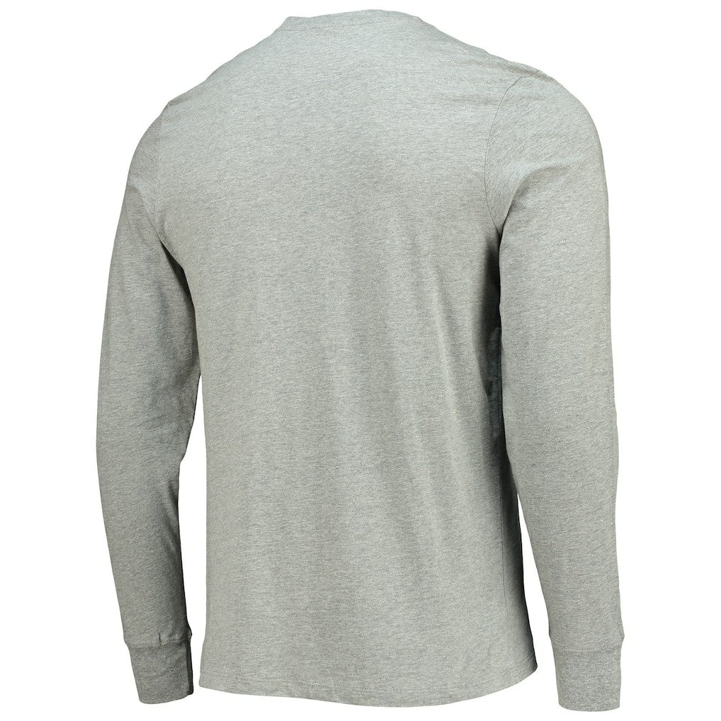 Washington Commanders '47 Traction Super Rival Long Sleeve T-Shirt Heathered Gray | 47 brand