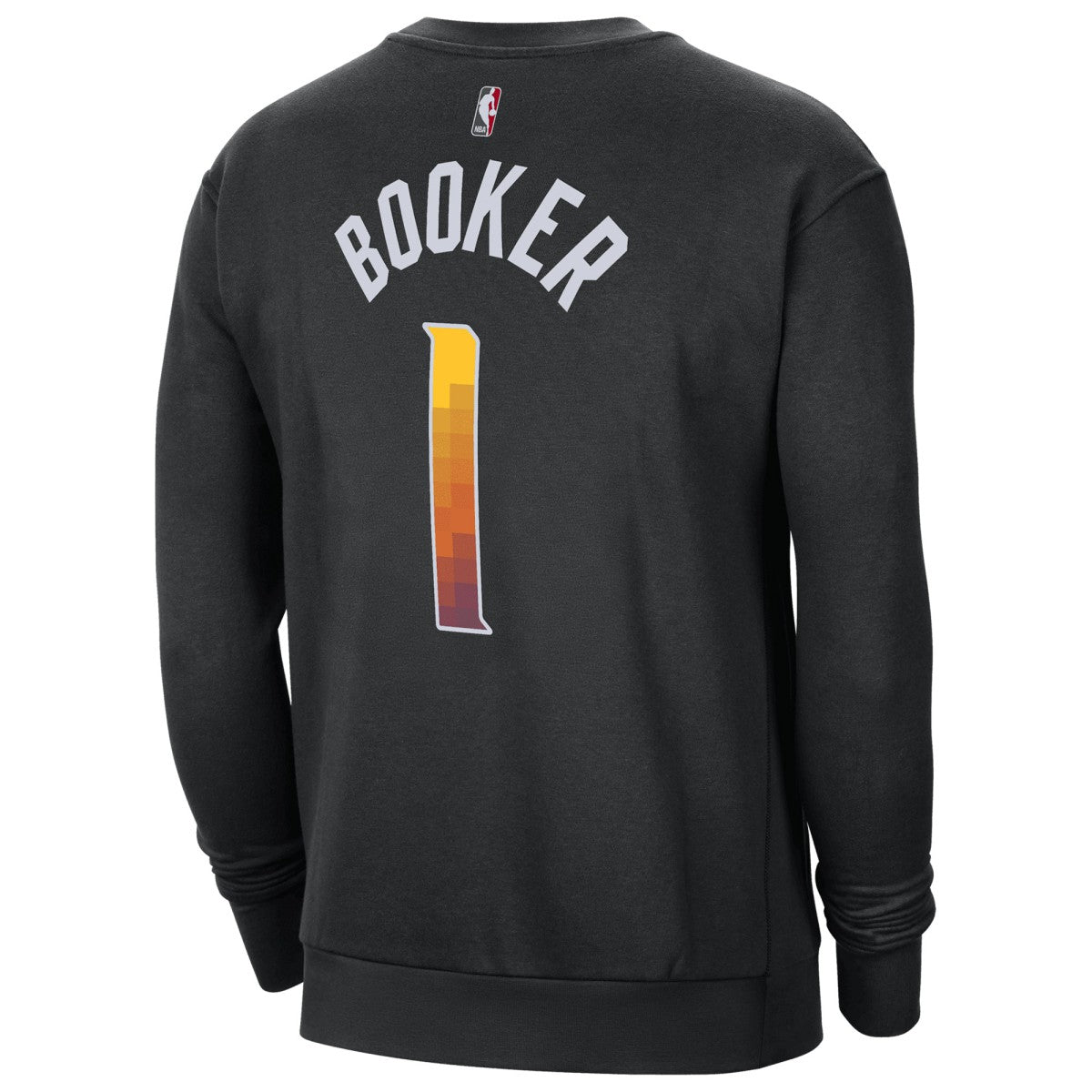 Devin Booker Phoenix Suns Jordan Brand Statement Name & Number Pullover Sweatshirt Black - NBA