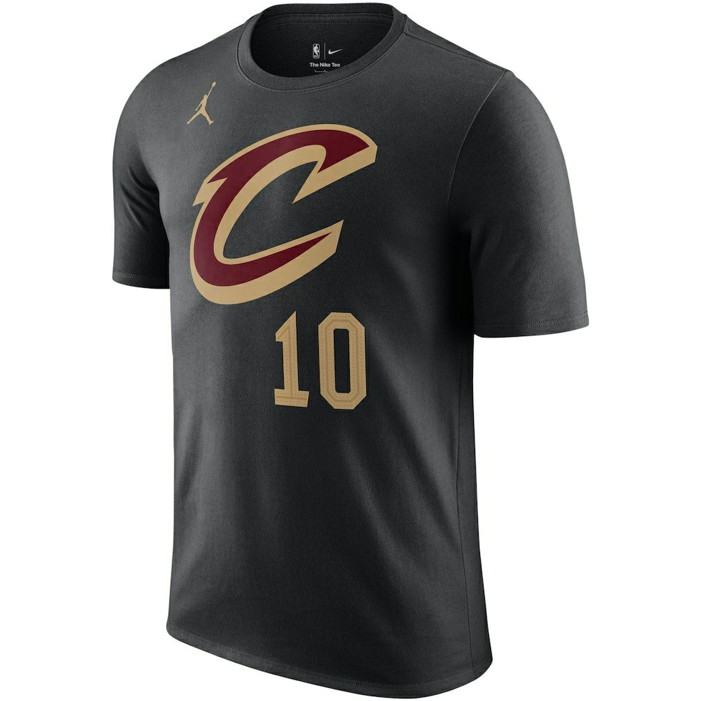 Darius Garland Cleveland Cavaliers Jordan Brand 2022/23 Statement Edition Name & Number T-Shirt Black - NBA