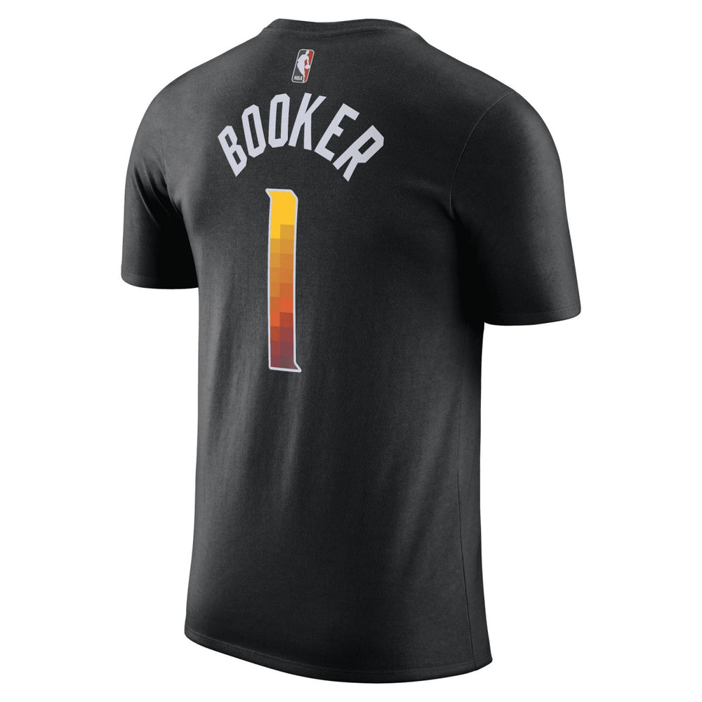 Devin Booker Phoenix Suns Jordan Brand 2022/23 Statement Edition Name & Number T-Shirt Black - NBA
