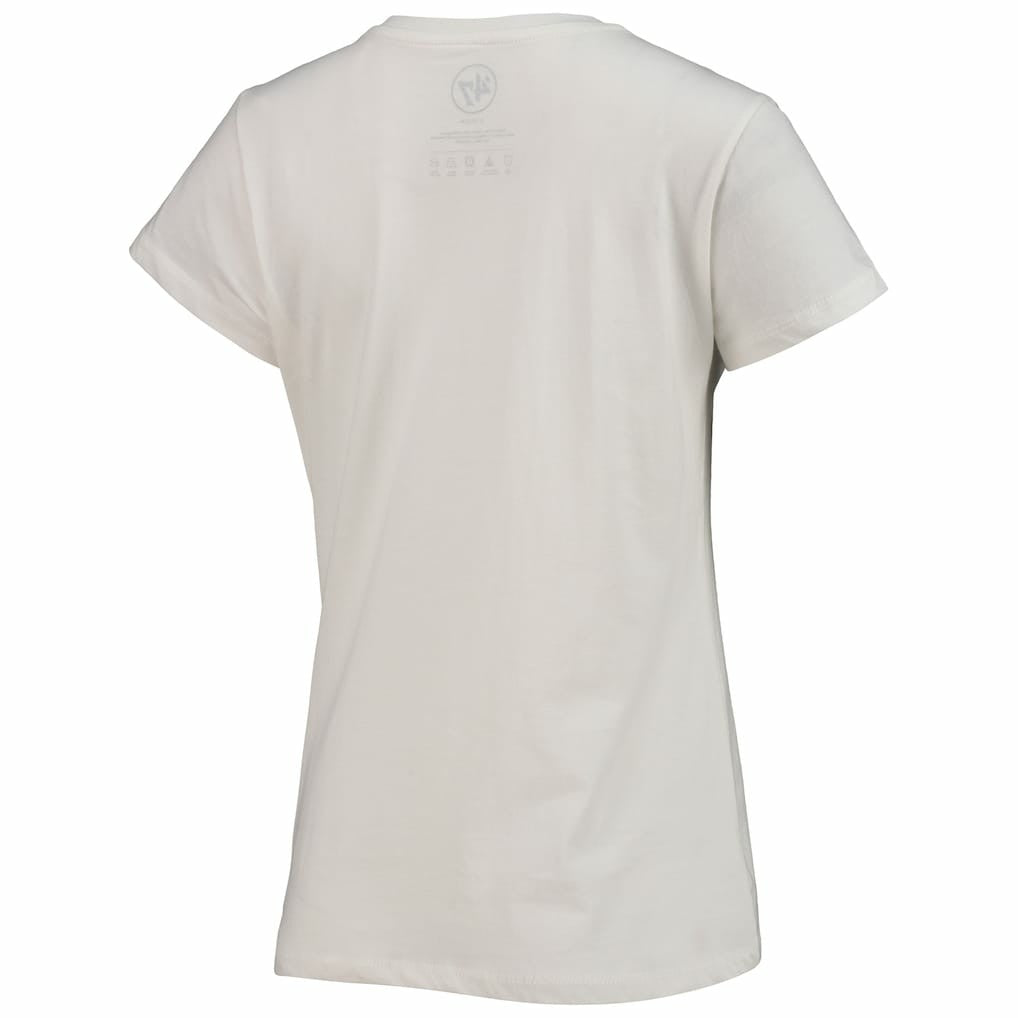 Washington Commanders '47 Women's Imprint Ultra Rival V-Neck T-Shirt White | 47 brand