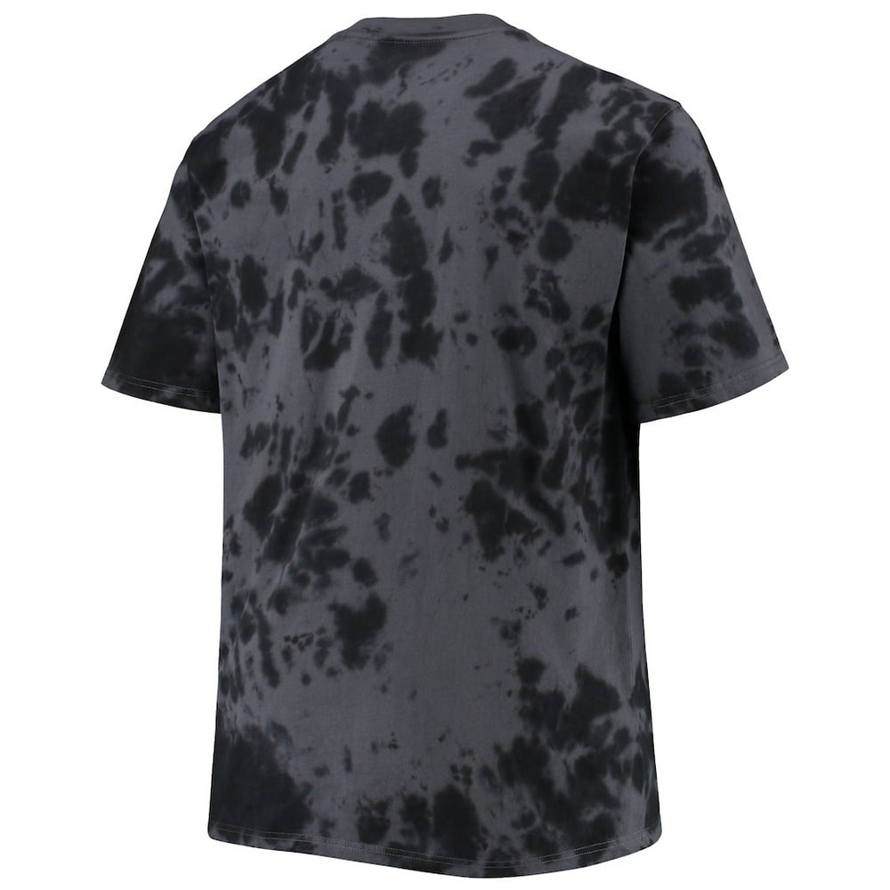 Brooklyn Nets Big & Tall Marble Dye Tonal Performance T-Shirt Black - NBA