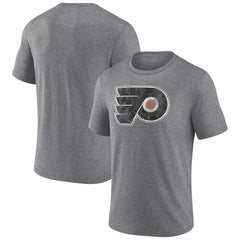 Philadelphia Flyers Wraparound Tri-Blend T-Shirt - Heather Gray - NHL