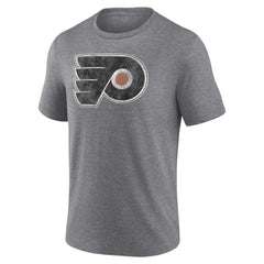 Philadelphia Flyers Wraparound Tri-Blend T-Shirt - Heather Gray - NHL