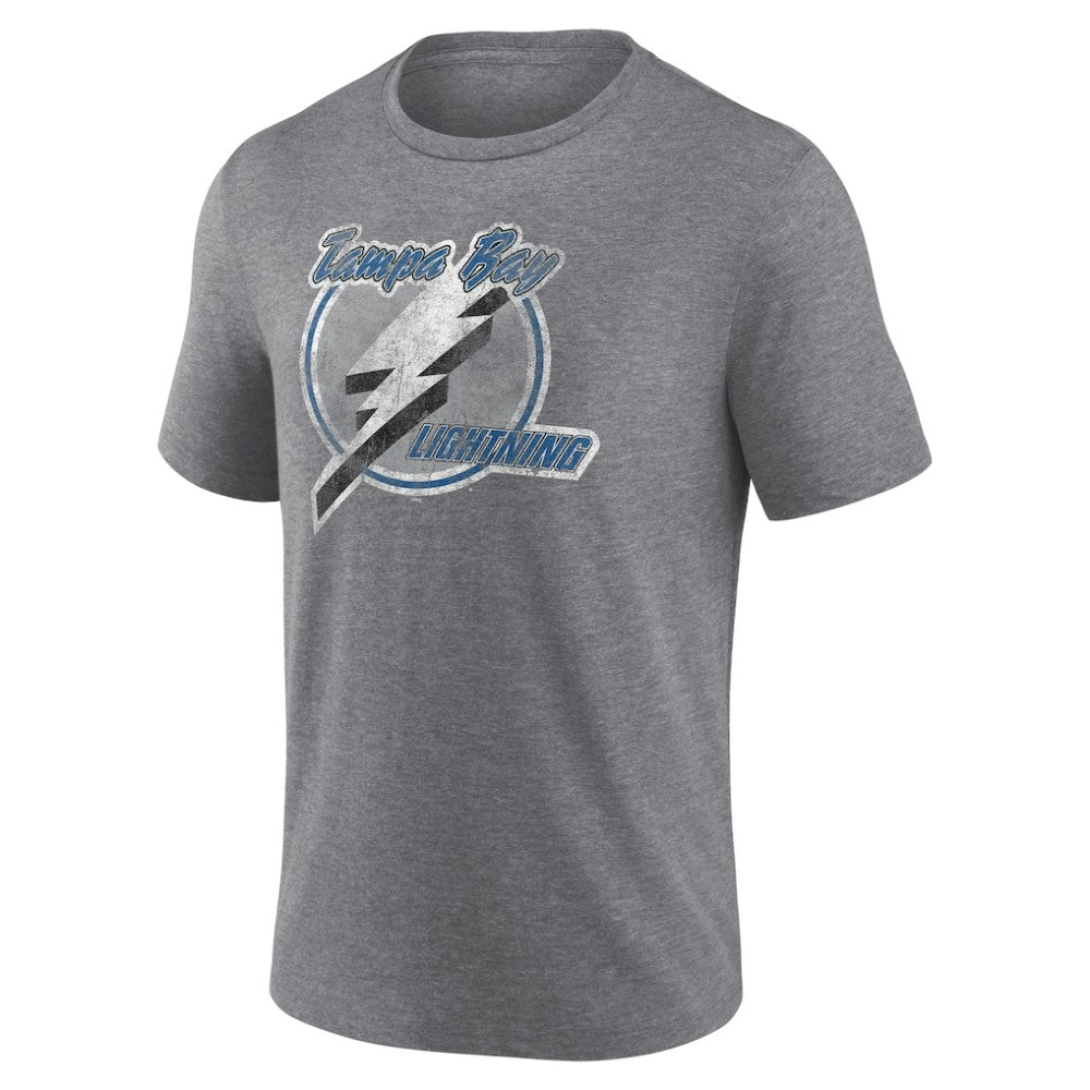 Tampa Bay Lightning Wraparound Tri-Blend T-Shirt - Heather Gray - NHL